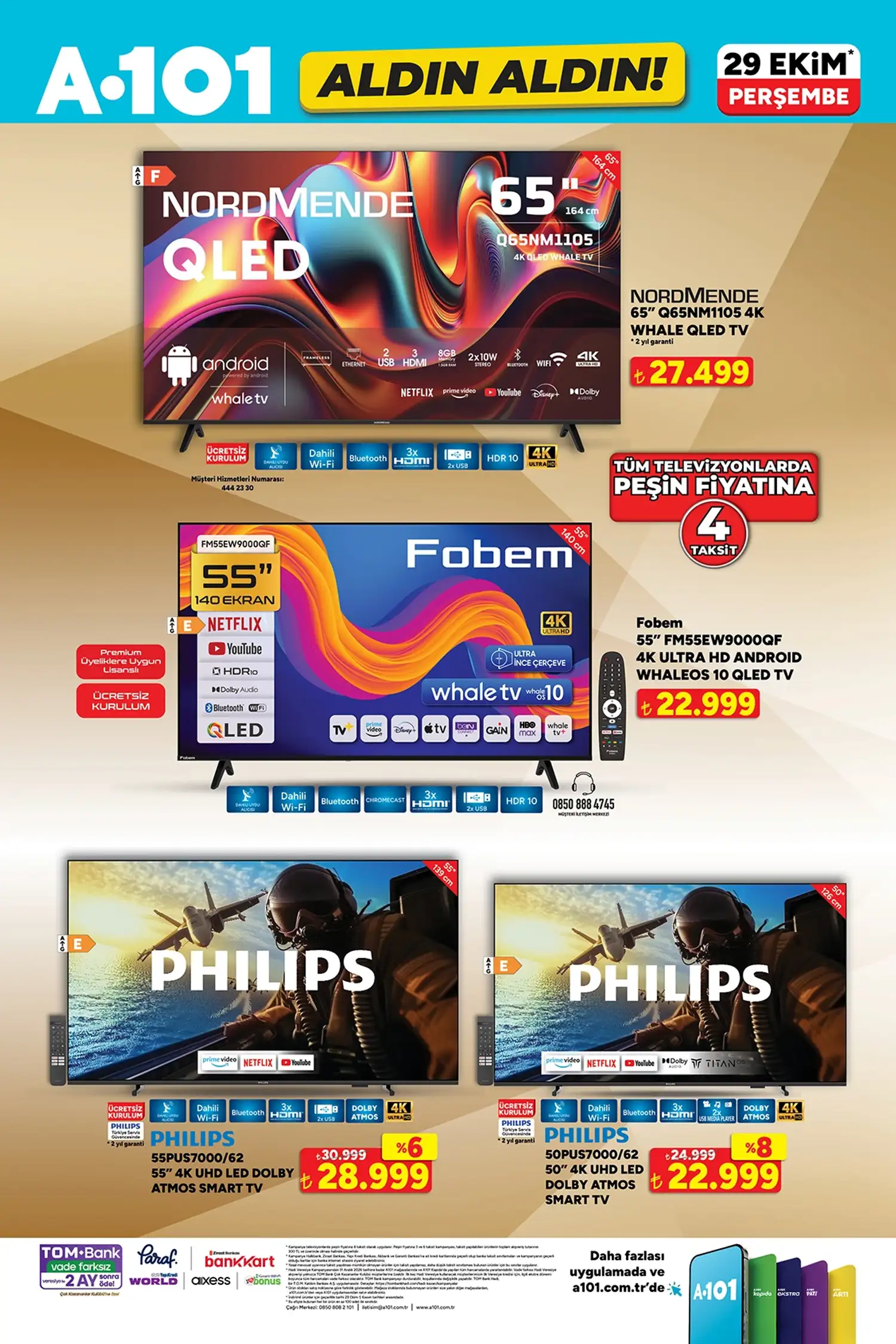 A101 29 Ekim 2026 Aldın Aldın Kataloğu A101 29 Ekim 2026 Aldın Aldın Kataloğu 1. sayfa