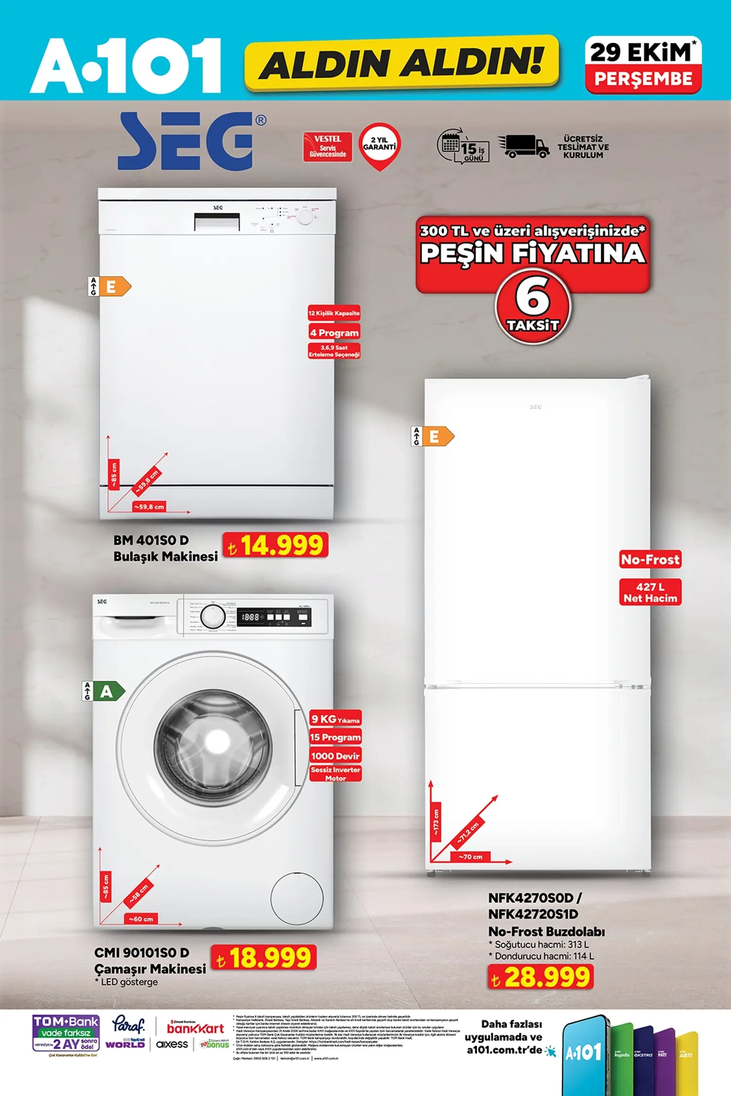 A101 29 Ekim 2026 Aldın Aldın Kataloğu A101 29 Ekim 2026 Aldın Aldın Kataloğu 6. sayfa