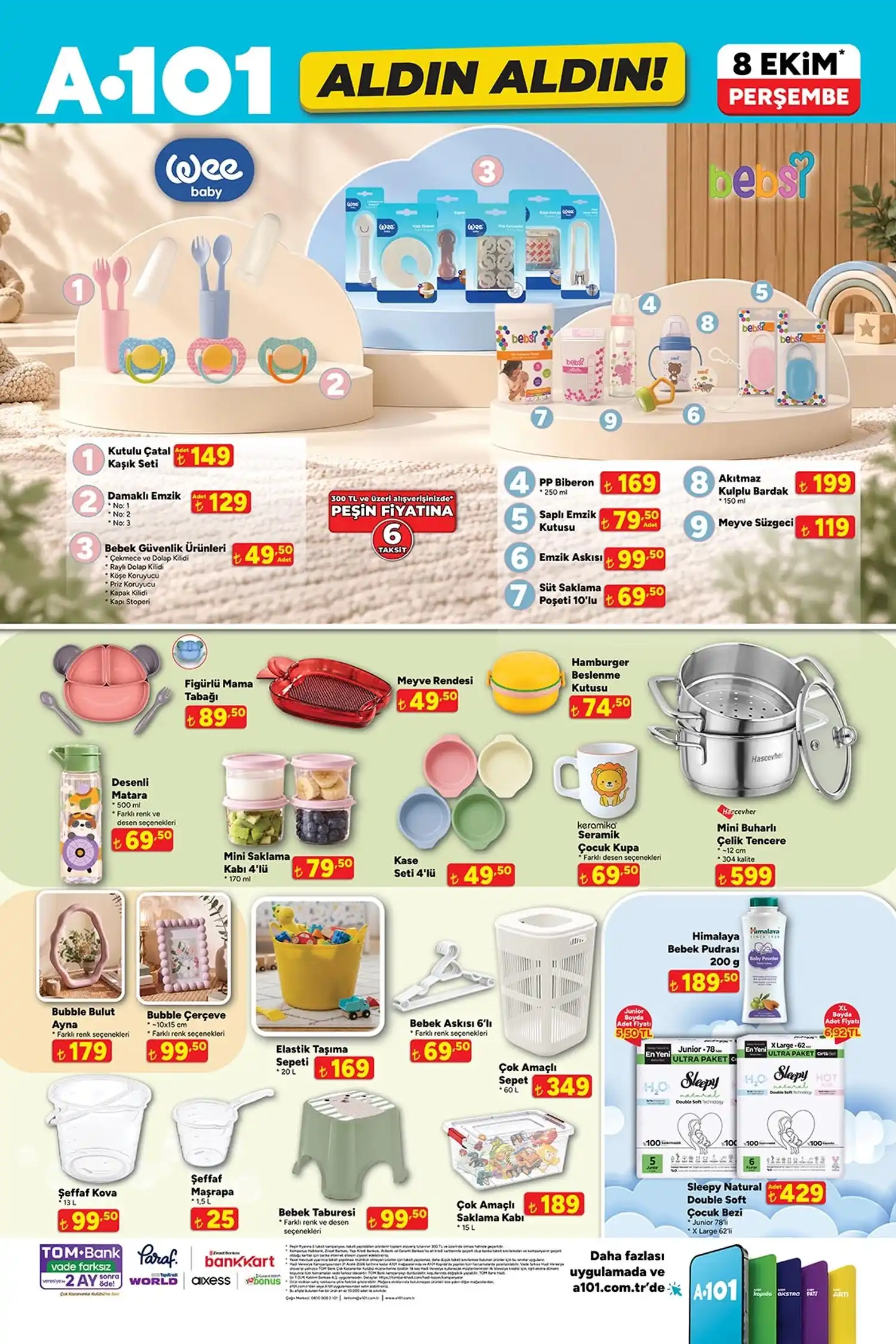 A101 8 Ekim 2026 Aldın Aldın Kataloğu A101 8 Ekim 2026 Aldın Aldın Kataloğu 5. sayfa