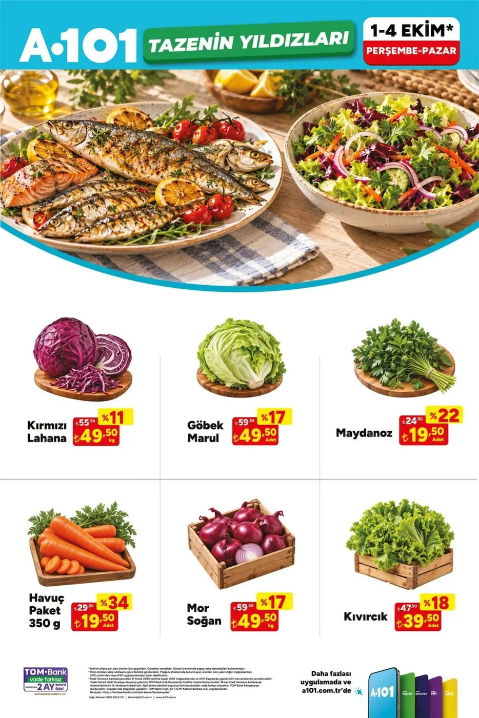 A101 1–4 Ekim 2026 Tazenin Yıldızları Kataloğu 3. sayfa
